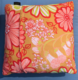 Organic cotton colourful floral homewares